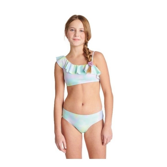 Justice Girls size XS 5/6 Bikini Swimsuit G15 - Picture 2 of 8